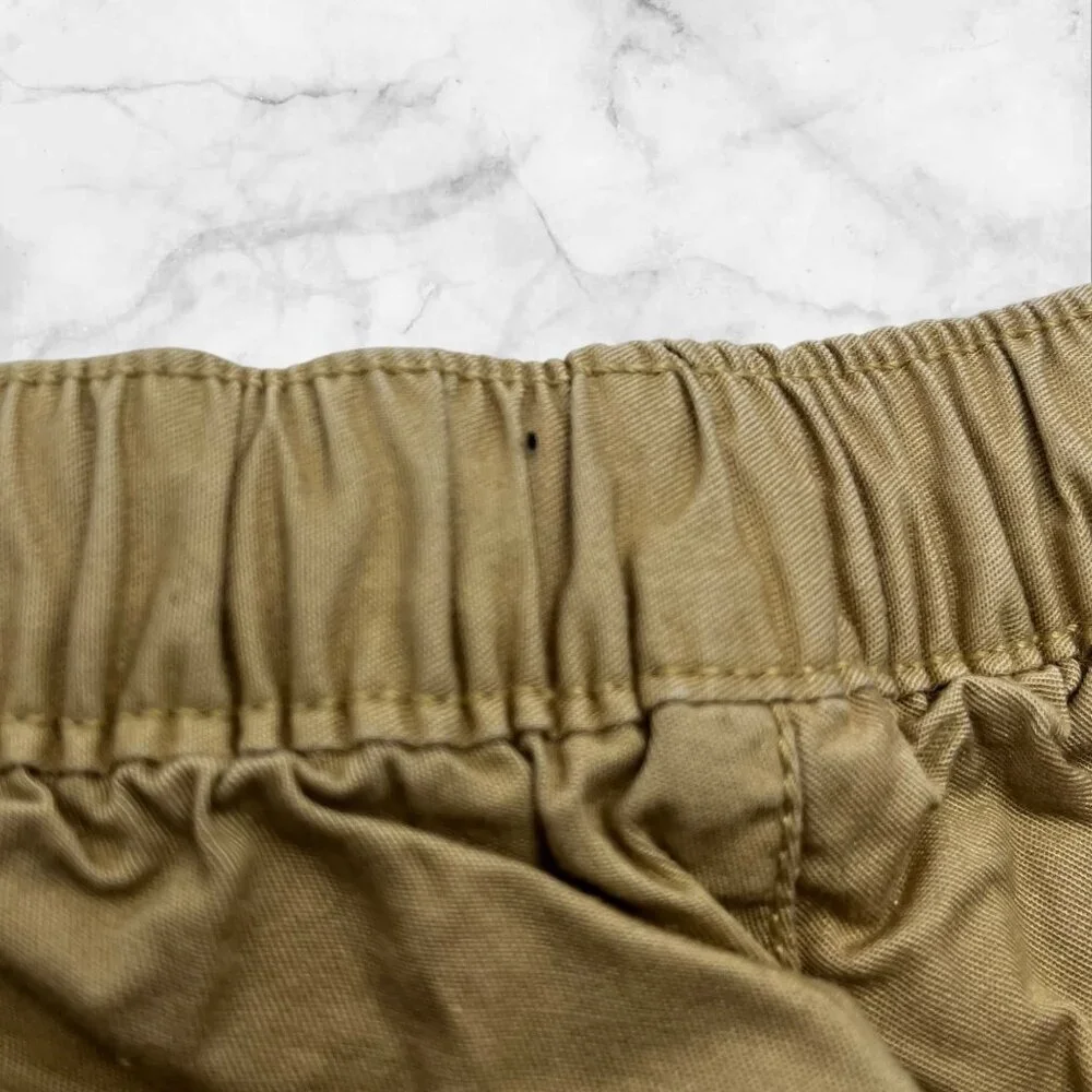Old Navy‎ Toddler Girl 2T Adjustable Shorts Khaki 100% Cotton